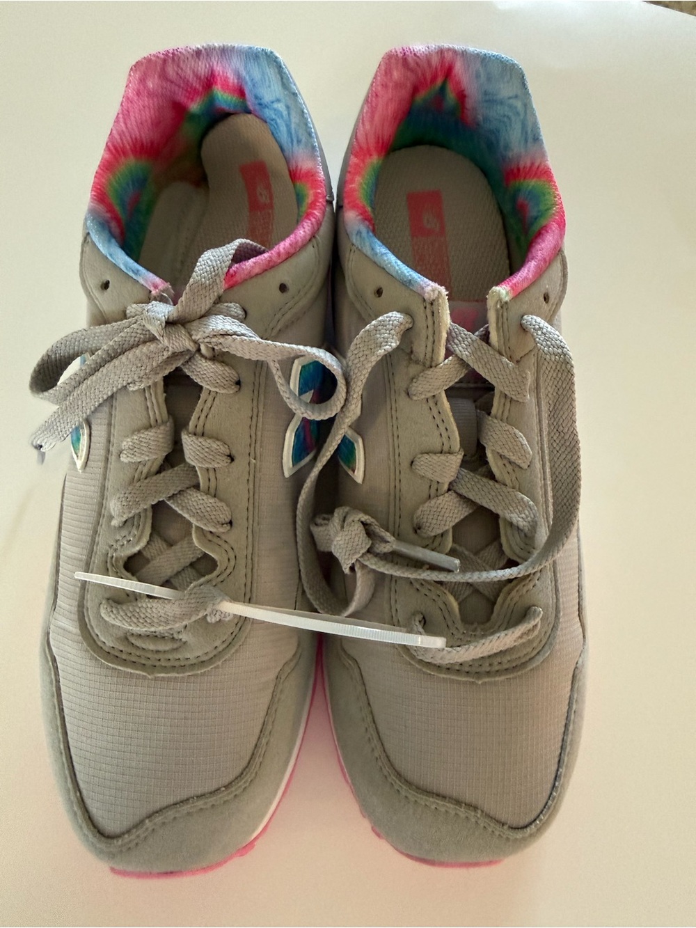New Balance 515 Tie Dye Gray Pink Sneakers Women’s NWOT Retro Shoes Size 6